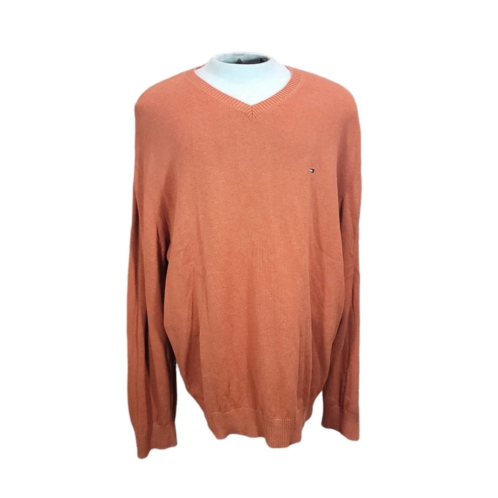 Tommy Hilfiger v-neck sweater sz XXL -like new!